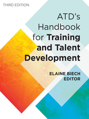 cover image of ATD's Handbook for Training and Talent Development